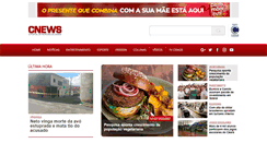 Desktop Screenshot of cnews.com.br