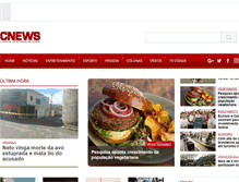 Tablet Screenshot of cnews.com.br