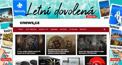 Desktop Screenshot of cnews.cz